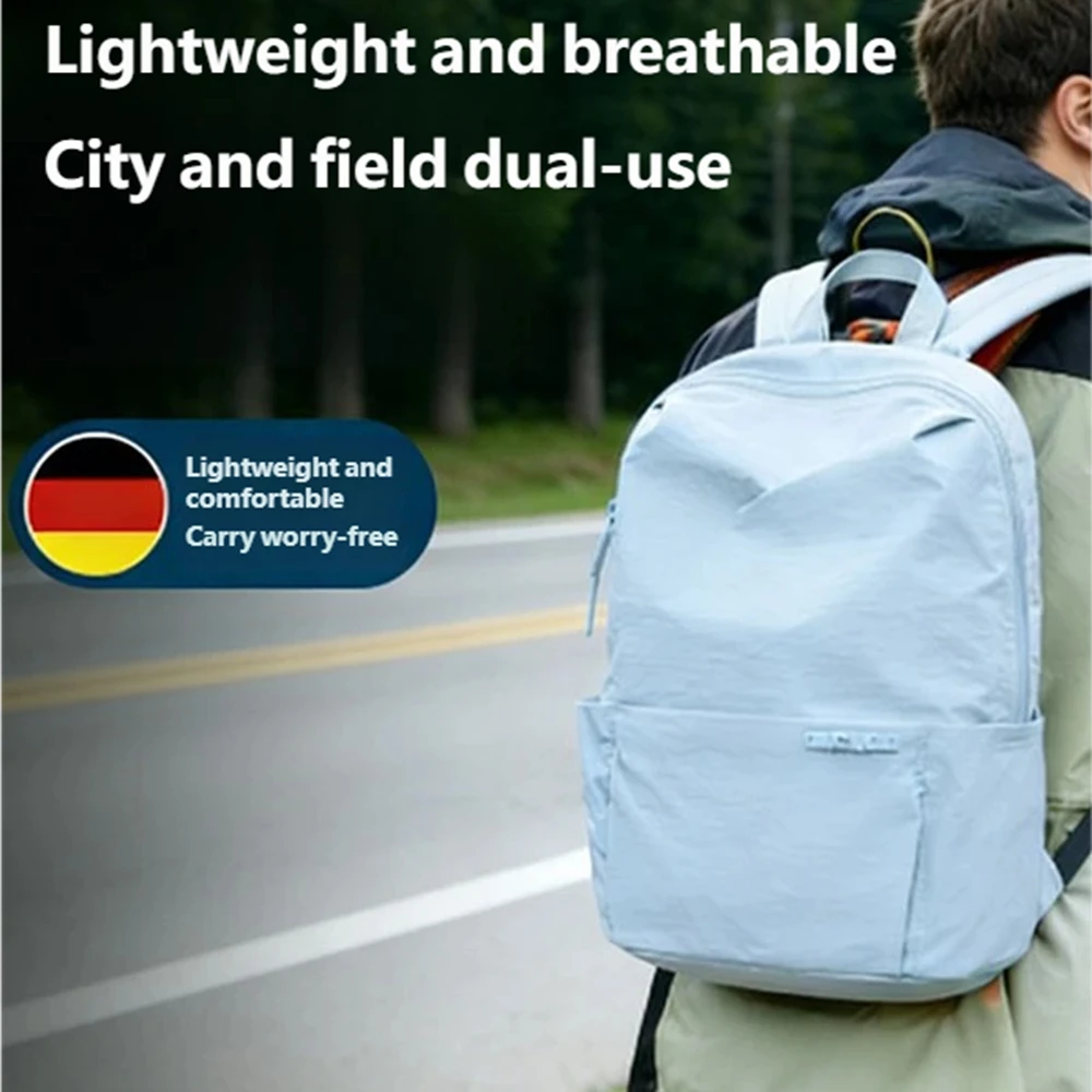 Fashion Backpack Lightweight Women's New Simple Travel Portable Backpack Large Capacity Outdoor School Girl's Schoolbag
Fashion Backpack Lightweight Women's New Simple Travel Portable Backpack Large Capacity Outdoor School Girl's Schoolbag