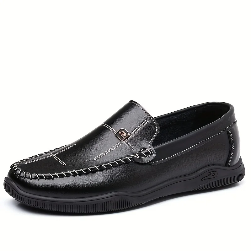 Туфли-лоферы из искусственной кожи с Moc Toe, удобные нескользящие туфли без шнуровки, обувь, весна и лето
Туфли-лоферы из искусственной кожи с Moc Toe, удобные нескользящие туфли без шнуровки, обувь, весна и лето