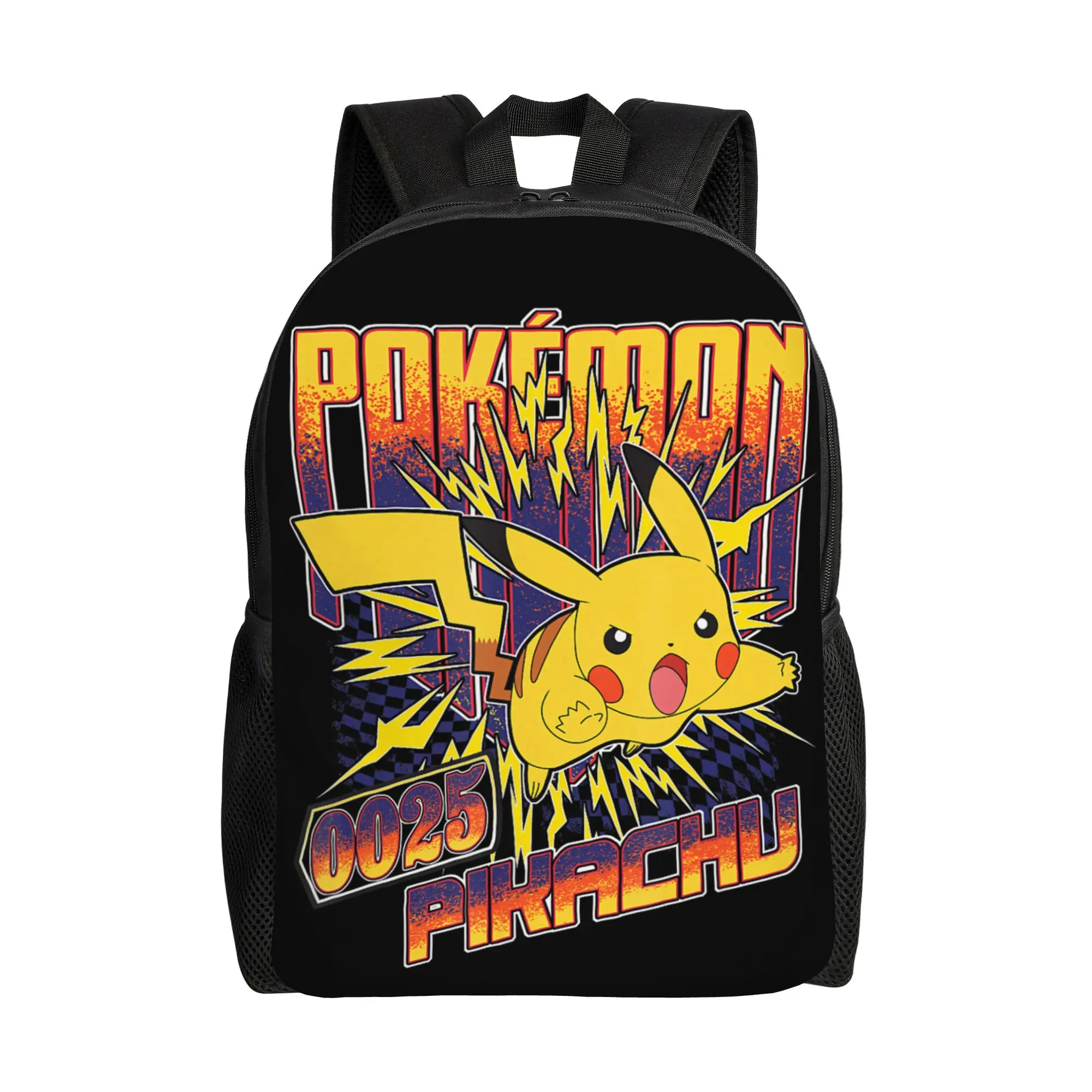 Bandai backpacks Pokemon 0025 Pikachu Ready To Fight Retro Big Chest Poster Daypack mochila Campus Retro Washable Rucksack
Bandai backpacks Pokemon 0025 Pikachu Ready To Fight Retro Big Chest Poster Daypack mochila Campus Retro Washable Rucksack