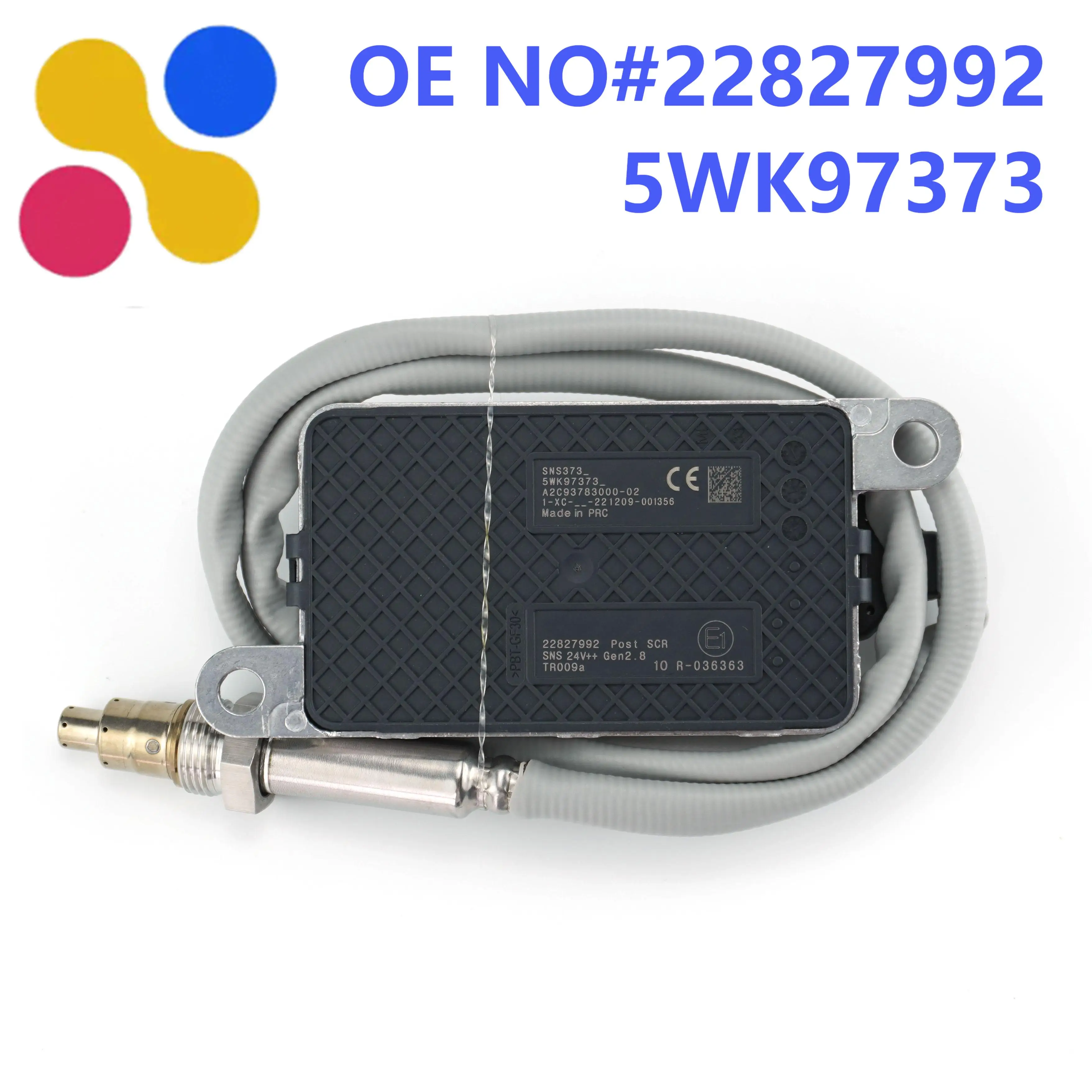 High Quality 22827992 5WK97373 New Nitrogen Oxygen Sensor Nox Sensor For VOLVO Truck 24V 22219276 22219581 21531797 21558128
High Quality 22827992 5WK97373 New Nitrogen Oxygen Sensor Nox Sensor For VOLVO Truck 24V 22219276 22219581 21531797 21558128