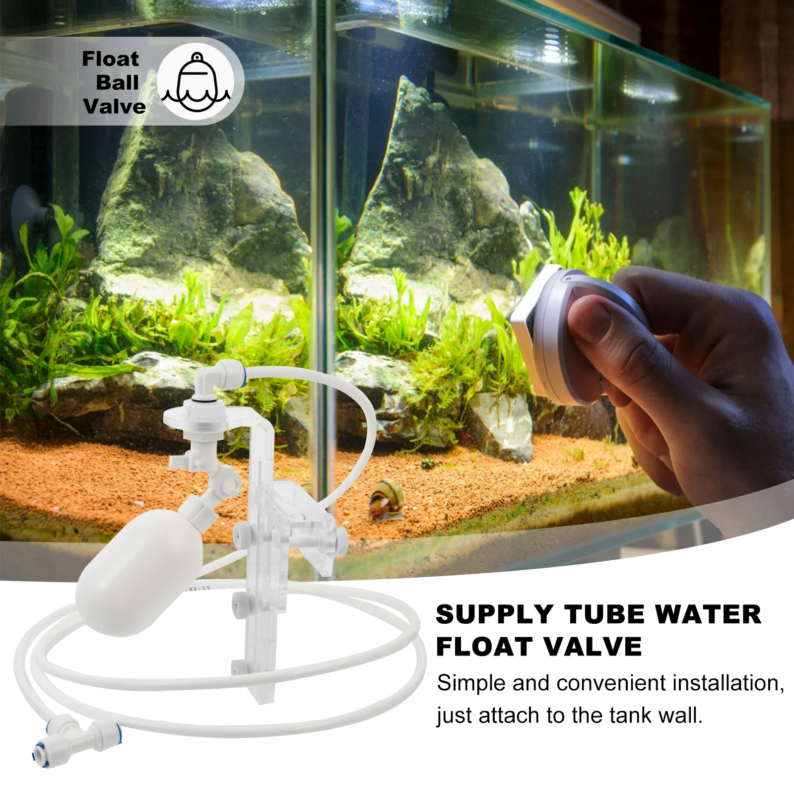 1Set Automatic Fill Feed Humidifier Adjustable Level Float Valve for Fish Tank Aquarium Water Replenishment Device No
1Set Automatic Fill Feed Humidifier Adjustable Level Float Valve for Fish Tank Aquarium Water Replenishment Device No