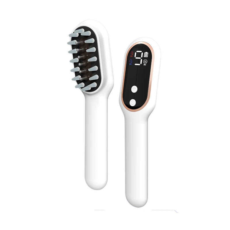 The New Electric Massage Comb Laser Red And Blue Light Into The Massage Instrument To Raise Hair On The Comb Scalp Massage Tools
The New Electric Massage Comb Laser Red And Blue Light Into The Massage Instrument To Raise Hair On The Comb Scalp Massage Tools