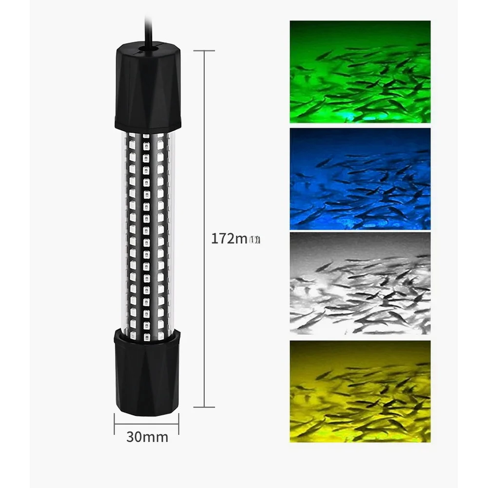 LED Fish Attractor Lamp 20W 12V IP68 Waterproof Underwater Fishing Light for Anglers Targeting Bass and Crappie
LED Fish Attractor Lamp 20W 12V IP68 Waterproof Underwater Fishing Light for Anglers Targeting Bass and Crappie
