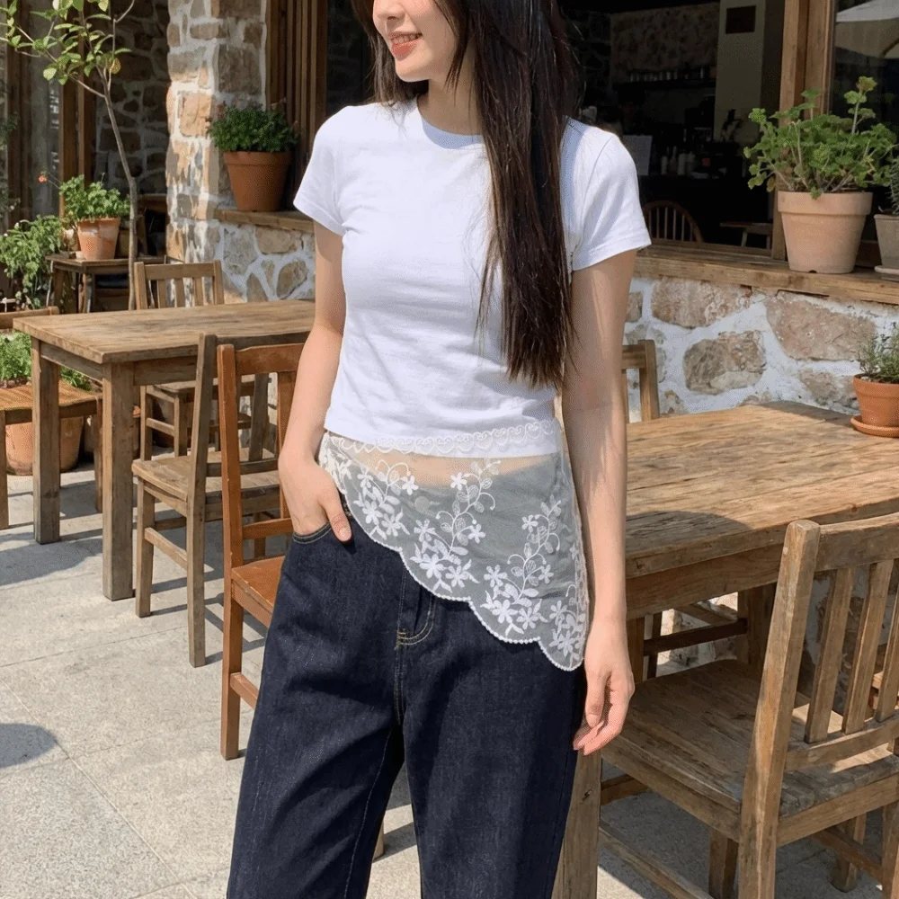 Niche White Lace Triangle Belt Elegant Slimming Cut Korean Lace Apron Triangular Shape Layered Design Belted Overlap Scarf Women
Niche White Lace Triangle Belt Elegant Slimming Cut Korean Lace Apron Triangular Shape Layered Design Belted Overlap Scarf Women