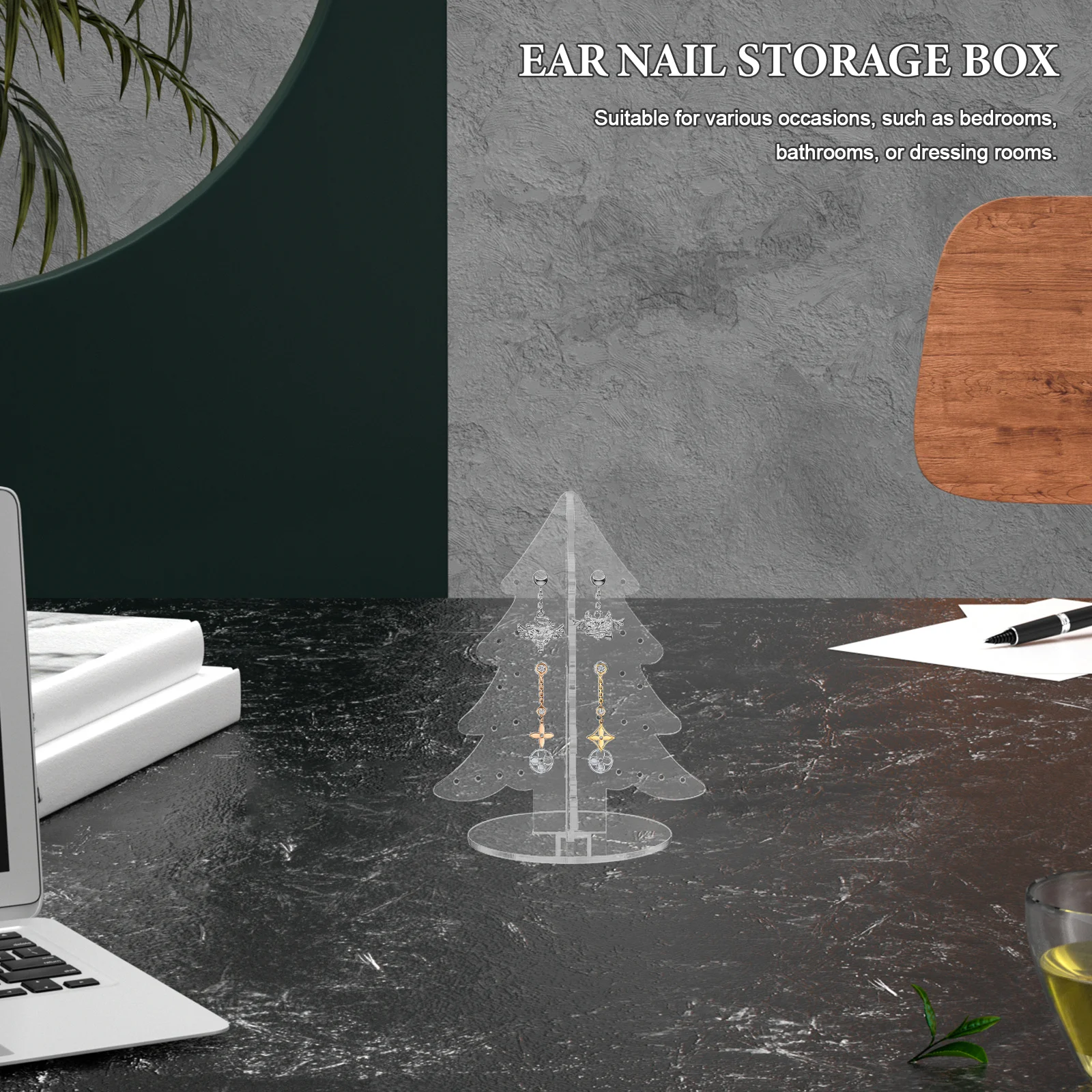 Christmas Tree Earring Holder Stand Small Jewelry Display Organizer Rack for Holiday Bedroom Bathroom Vanity Earring Organizer
Christmas Tree Earring Holder Stand Small Jewelry Display Organizer Rack for Holiday Bedroom Bathroom Vanity Earring Organizer