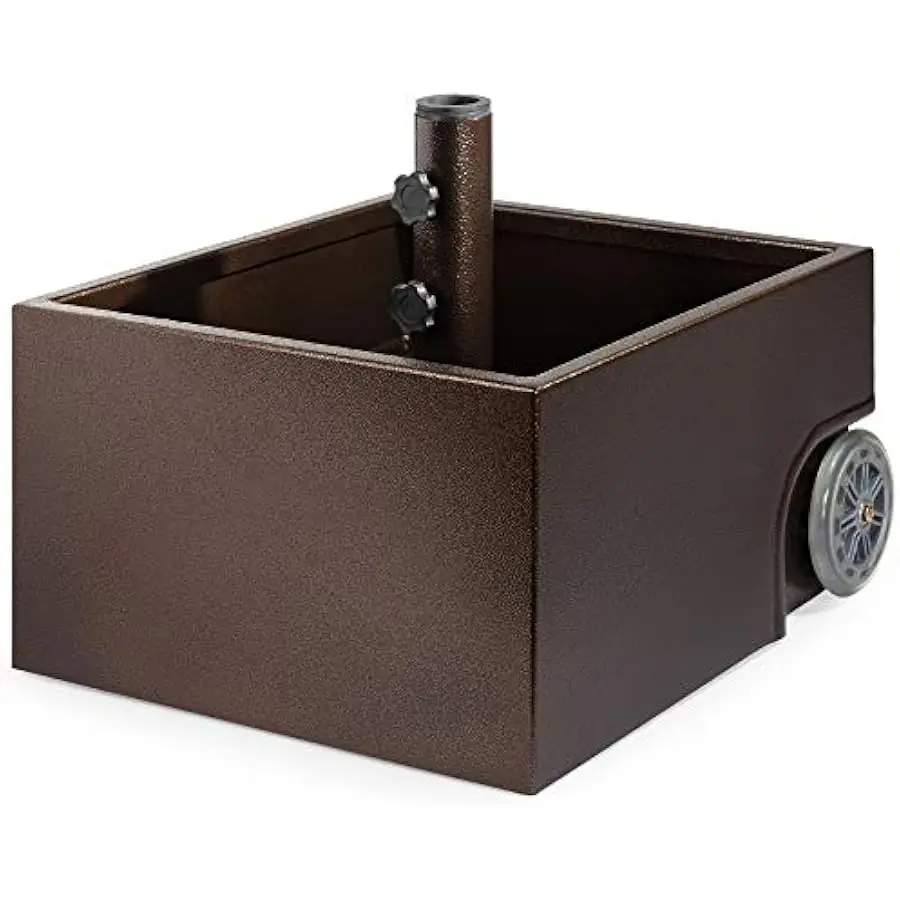 Best Choice Products 150lb Capacity Portable Steel Umbrella Base Stand for Outdoor, Patio, Garden, Market w/Fillable Planter, Dr
Best Choice Products 150lb Capacity Portable Steel Umbrella Base Stand for Outdoor, Patio, Garden, Market w/Fillable Planter, Dr
