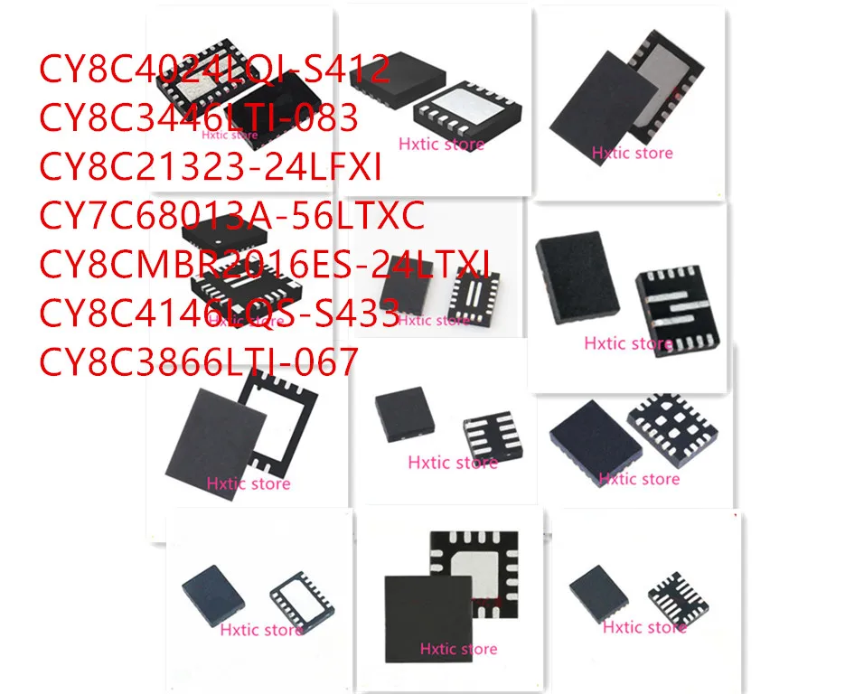 10PCS CY8C4024LQI-S412 CY8C3446LTI-083 CY8C21323-24LFXI CY7C68013A-56LTXC CY8CMBR2016ES-24LTXI CY8C4146LQS-S433 CY8C3866LTI-067
10PCS CY8C4024LQI-S412 CY8C3446LTI-083 CY8C21323-24LFXI CY7C68013A-56LTXC CY8CMBR2016ES-24LTXI CY8C4146LQS-S433 CY8C3866LTI-067