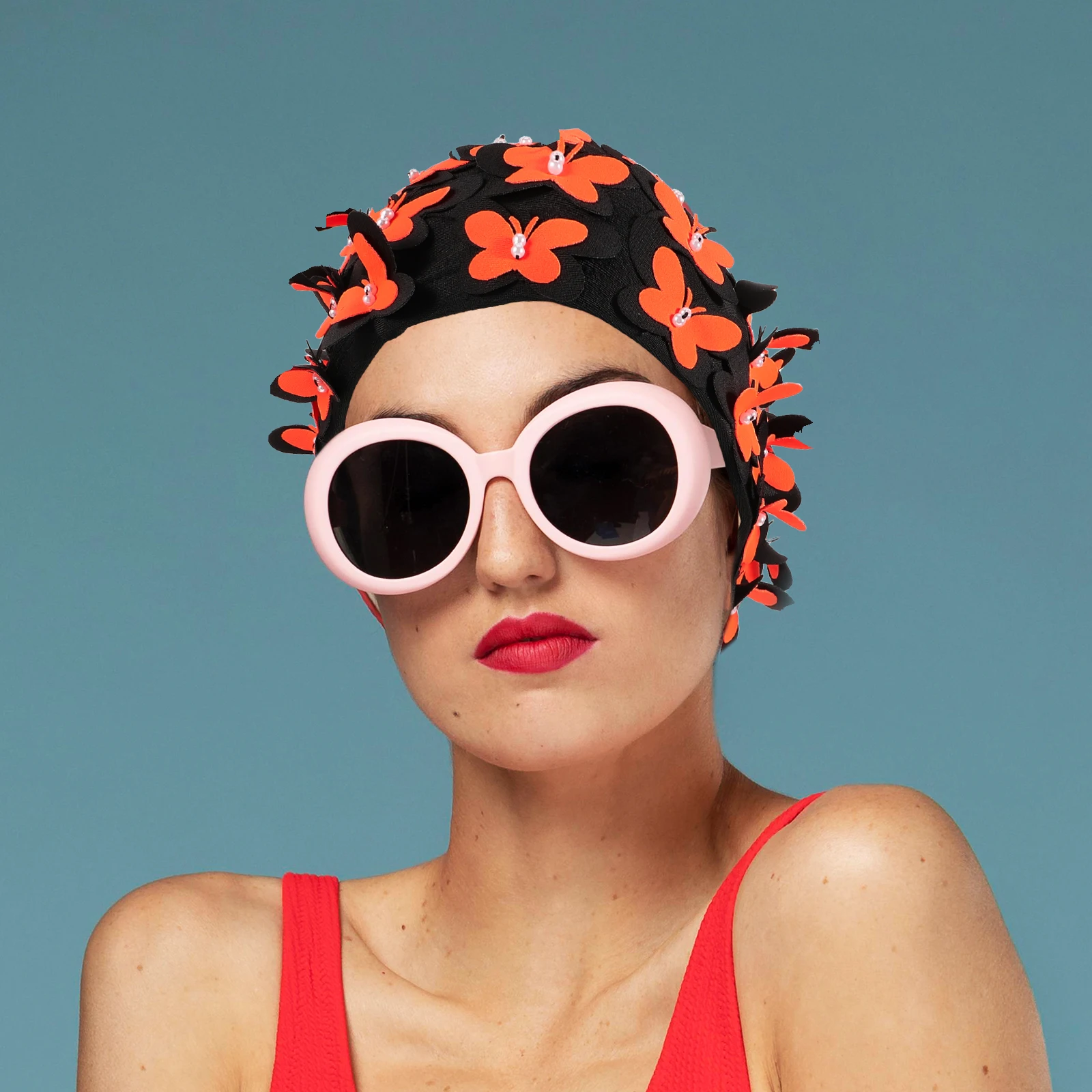 Three-dimensional Butterfly Swimming Hat and Women Cap Nylon Printed Waterproof
Three-dimensional Butterfly Swimming Hat and Women Cap Nylon Printed Waterproof