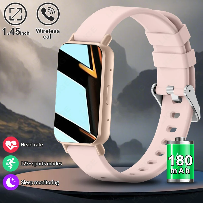 LIGE New Fashion Smart Watch Women Full Touch Screen Heart Rate Fitness Tracker Waterproof Ladies Men Smartwatch 2025 For Xiaomi
LIGE New Fashion Smart Watch Women Full Touch Screen Heart Rate Fitness Tracker Waterproof Ladies Men Smartwatch 2025 For Xiaomi