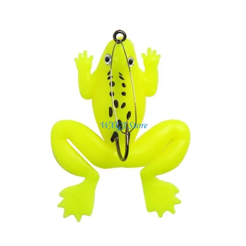 37JE 4Pcs Large Feet Frogs Baits with Single Hook for Freshwater & Saltwater Fishing
37JE 4Pcs Large Feet Frogs Baits with Single Hook for Freshwater & Saltwater Fishing