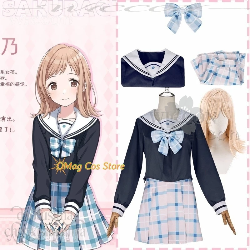 Christmas Anime Game THE IDOLM@STER SHINY COLORS Cosplay Sakuragi Mano Costume Kawaii Japanese JK School Disguise Sexy Costumes
Christmas Anime Game THE IDOLM@STER SHINY COLORS Cosplay Sakuragi Mano Costume Kawaii Japanese JK School Disguise Sexy Costumes