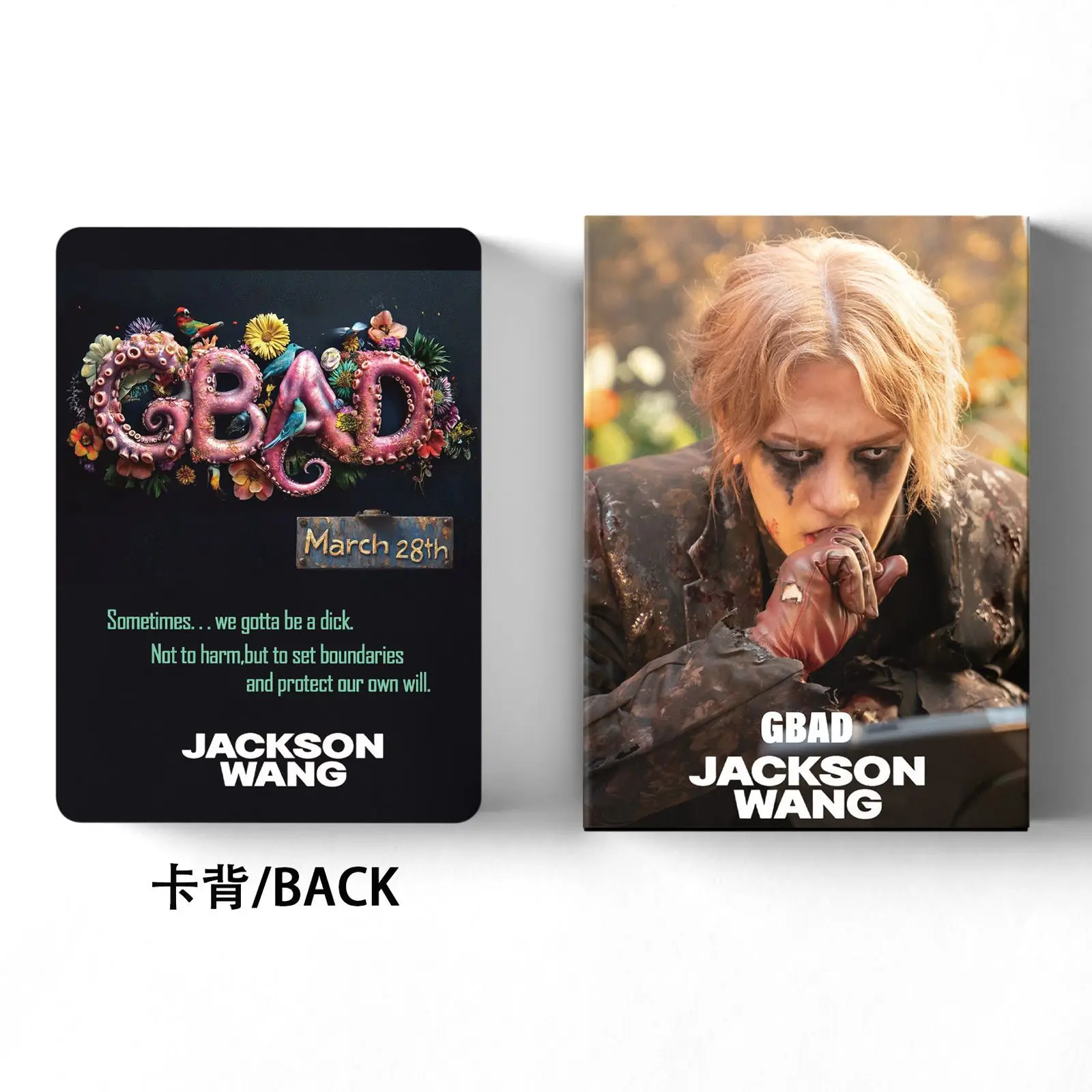 Jackson Wang GBAD x MAGICMAN2 Набор двусторонних карт Lomo из 55 предметов — высококачественная коллекционная глянцевая отделка для Jacky!
Jackson Wang GBAD x MAGICMAN2 Набор двусторонних карт Lomo из 55 предметов — высококачественная коллекционная глянцевая отделка для Jacky!