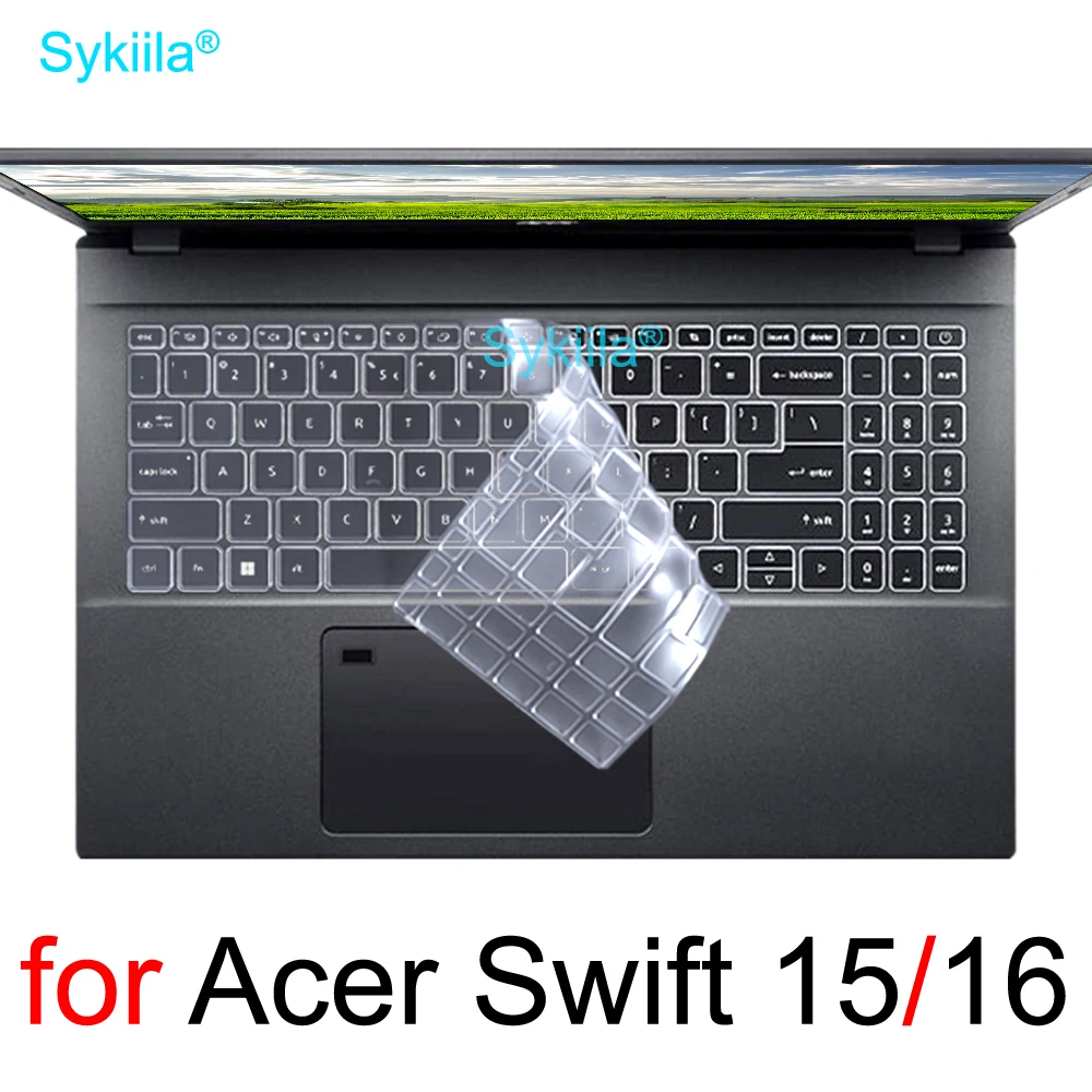 Keyboard Cover for Acer Swift 3 Pro 5 X GO Edge SF315 SF316 SF515 SFA16 SFE16 SFG16 SFX16 Silicone Protector Skin Case 15.6 16
Keyboard Cover for Acer Swift 3 Pro 5 X GO Edge SF315 SF316 SF515 SFA16 SFE16 SFG16 SFX16 Silicone Protector Skin Case 15.6 16