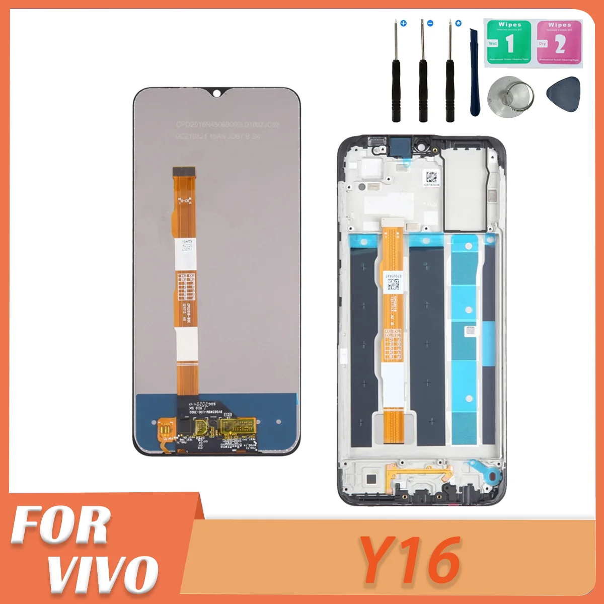 Высококачественный Дисплей для Vivo Y16 Lcd дисплей с рамкой, для Vivo Y16 V2204, V2214 Ремонт ЖК-дисплея
Высококачественный Дисплей для Vivo Y16 Lcd дисплей с рамкой, для Vivo Y16 V2204, V2214 Ремонт ЖК-дисплея