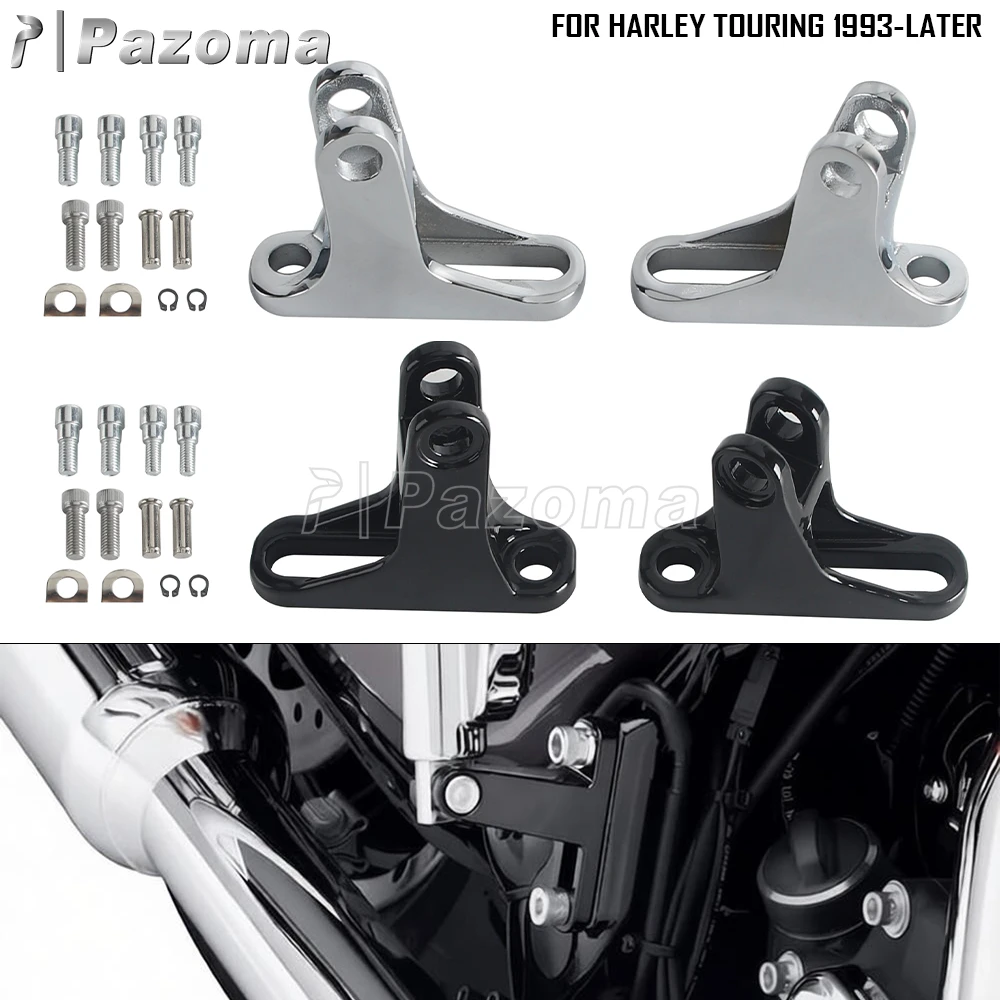 For Harley Touring Road King FLHR Street Glide Electra Road Glide 1993+ Rear Passenger Footpeg Bracket Mini Footboard Mount Kit
For Harley Touring Road King FLHR Street Glide Electra Road Glide 1993+ Rear Passenger Footpeg Bracket Mini Footboard Mount Kit