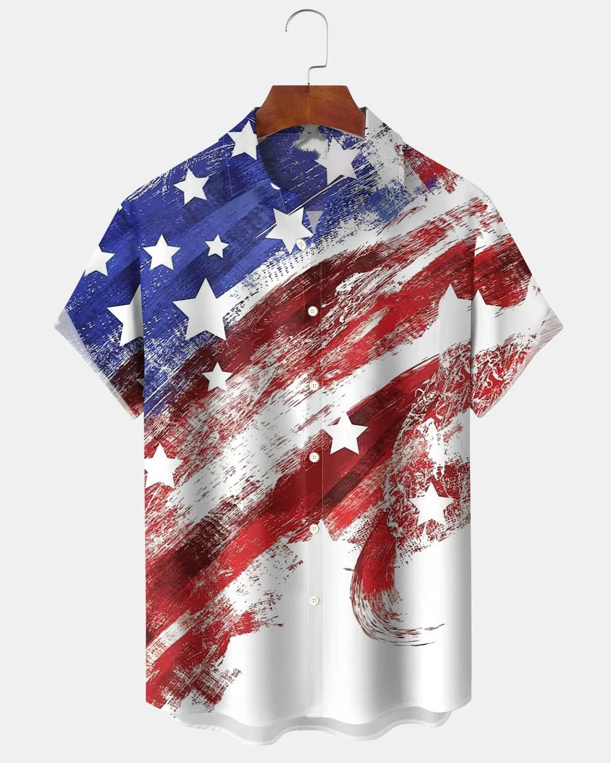 Summer Men's New Independence Day 250th Anniversary Commemorative Short Sleeve Button Hawaiian Shirt Sports and Leisure T-shirt
Summer Men's New Independence Day 250th Anniversary Commemorative Short Sleeve Button Hawaiian Shirt Sports and Leisure T-shirt