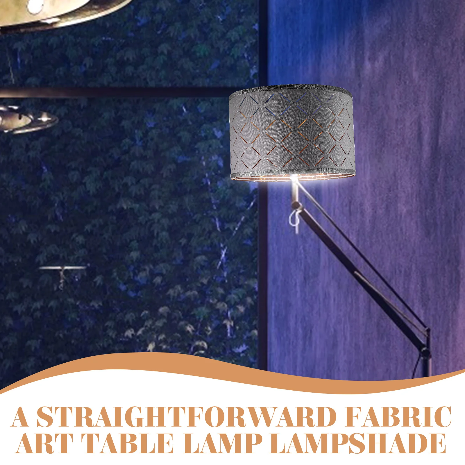 Wear-Resistant Fabric Iron Lamp Shade Decorative Light Cover For Table Floor Wall Home Hotel Bedroom Study Simple Style 
Wear-Resistant Fabric Iron Lamp Shade Decorative Light Cover For Table Floor Wall Home Hotel Bedroom Study Simple Style