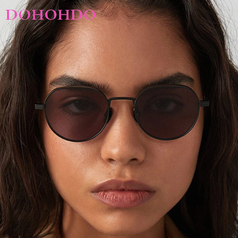 New Fashion Luxury Designer Round Sunglasses Women Retro Punk Metal Frame Men Sunglass Travel Fishing Shades Unisex Lentes UV400
New Fashion Luxury Designer Round Sunglasses Women Retro Punk Metal Frame Men Sunglass Travel Fishing Shades Unisex Lentes UV400