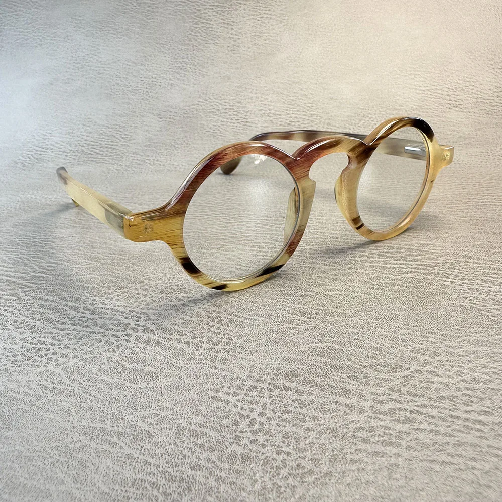 Eyeglass Frames Vintage Unique Handmade Honey Black Horn Optical Lenses Prescription Man Glasses Frames Myopia Eyeglasses
Eyeglass Frames Vintage Unique Handmade Honey Black Horn Optical Lenses Prescription Man Glasses Frames Myopia Eyeglasses