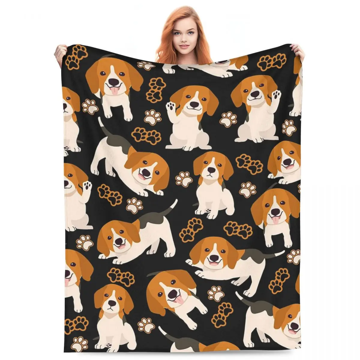 Happy Dog Cute Beagle Blankets Fleece Throw Blanket Lightweight Throw Blankets for Couch Bedding Travel Throws Bedspread Quilt
Happy Dog Cute Beagle Blankets Fleece Throw Blanket Lightweight Throw Blankets for Couch Bedding Travel Throws Bedspread Quilt