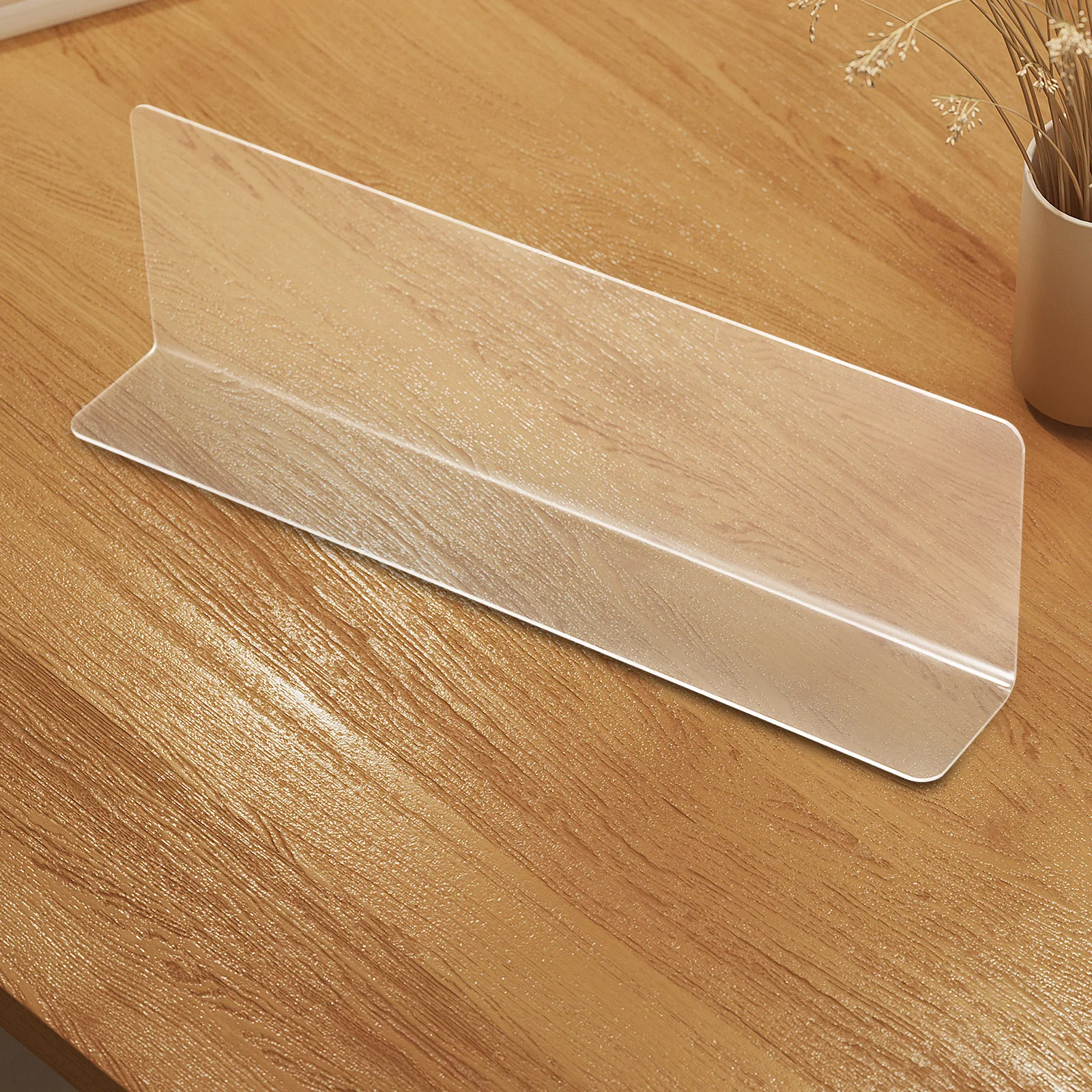 6 Pcs L shaped Isolation Boards 20cmx6cm Nail Free Shelf Dividers Transparent Wardrobe Separators Plastic Baffle Supermarket
6 Pcs L shaped Isolation Boards 20cmx6cm Nail Free Shelf Dividers Transparent Wardrobe Separators Plastic Baffle Supermarket