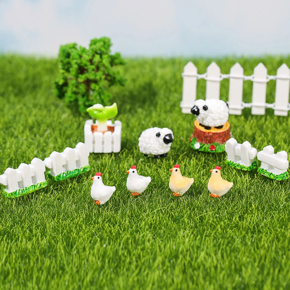 14pcs Moss Decoration Figurines Resin Mini Animals Statues DIY Garden Layout Sand Table Accessories Desktop Decor for Couples
14pcs Moss Decoration Figurines Resin Mini Animals Statues DIY Garden Layout Sand Table Accessories Desktop Decor for Couples