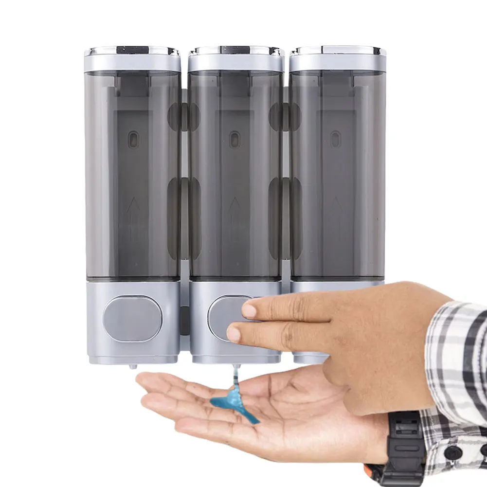Shampoo and Conditioner Dispenser 3 Chamber Shower Soap Dispenser No Drill Shampoo Dispenser for Shower for Bathroom Hotel
Shampoo and Conditioner Dispenser 3 Chamber Shower Soap Dispenser No Drill Shampoo Dispenser for Shower for Bathroom Hotel
