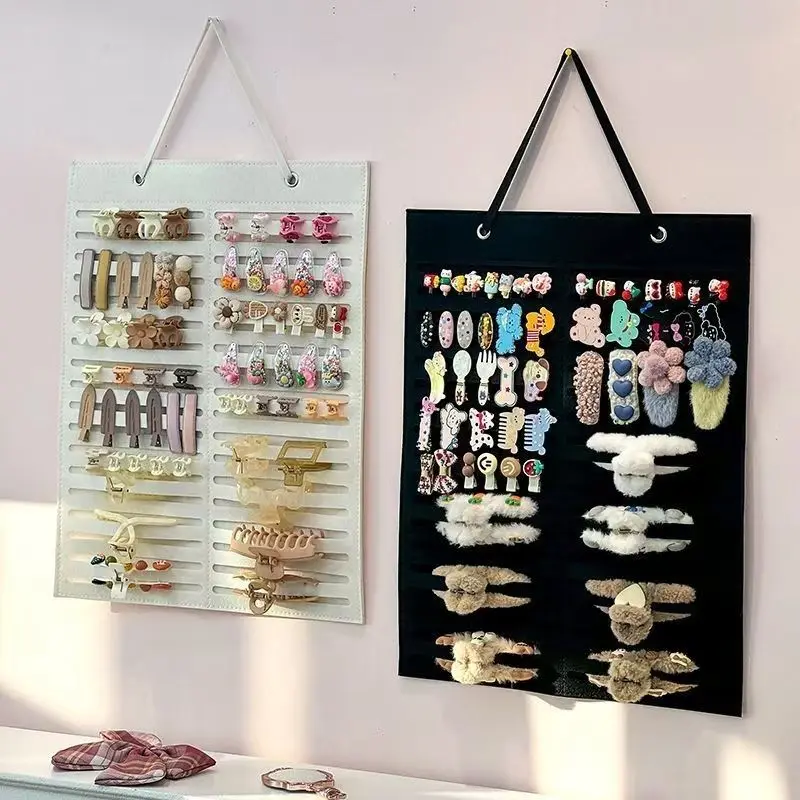 Felt hairpin storage hair accessories wall-mounted new hanging bag storage bag princess artifact hairpin headgear
Felt hairpin storage hair accessories wall-mounted new hanging bag storage bag princess artifact hairpin headgear