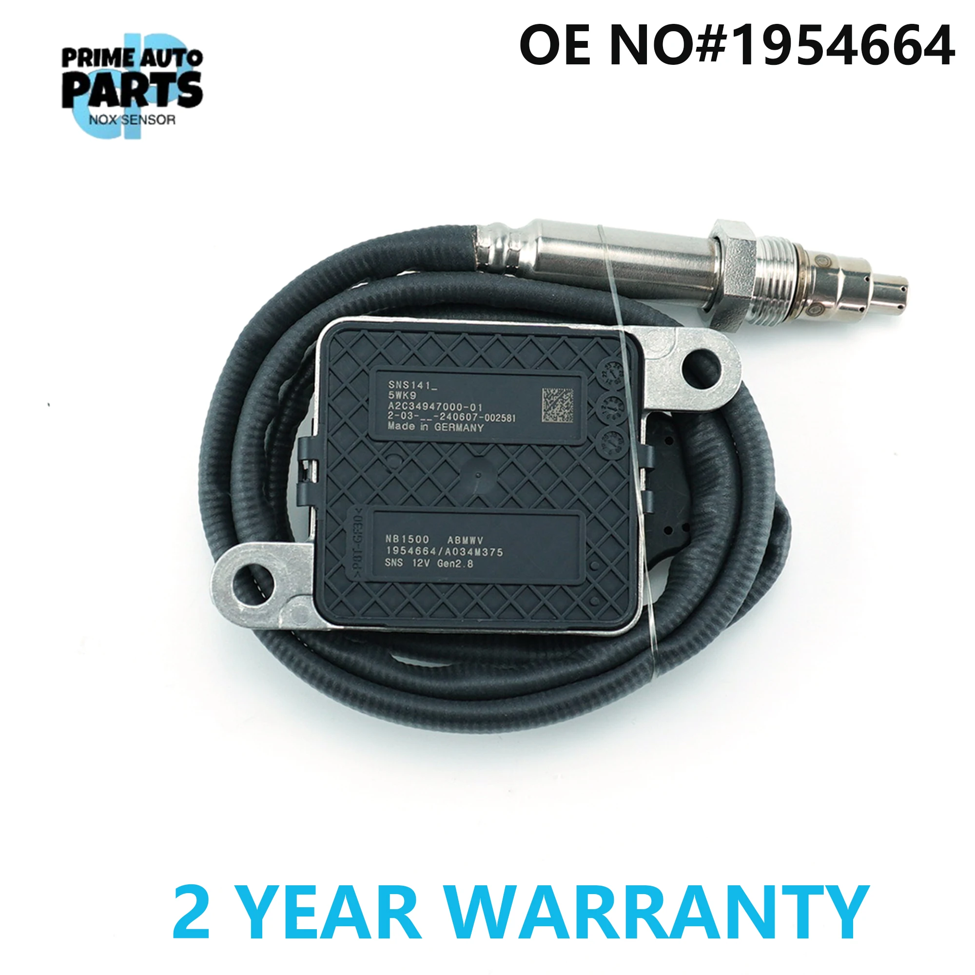 1954664 SNS141 Nitrogen Oxide Sensor Fits For Cummins ISB engine NOx sensor
1954664 SNS141 Nitrogen Oxide Sensor Fits For Cummins ISB engine NOx sensor