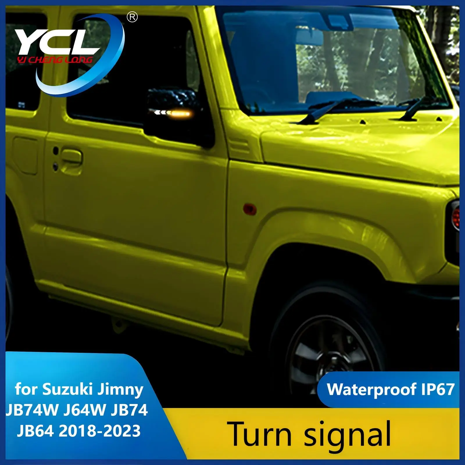 5 Doors Jimny Accessories Car LED Side Mirror Turn Signal Indicator for Suzuki Jimny JB74W JB64W JB74 JB64 2018-2023 Waterproof
5 Doors Jimny Accessories Car LED Side Mirror Turn Signal Indicator for Suzuki Jimny JB74W JB64W JB74 JB64 2018-2023 Waterproof