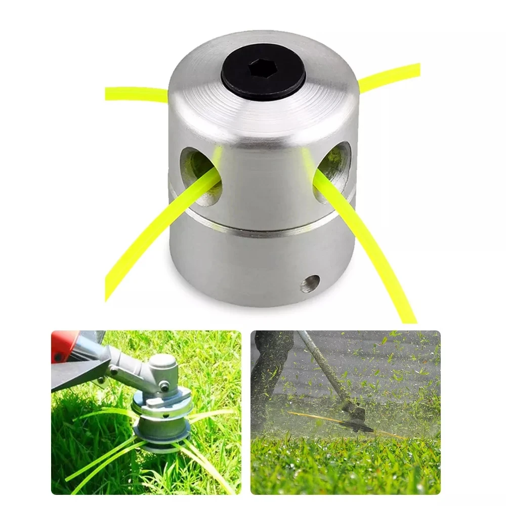 24h Aluminum Grass Trimmer Head With 4 Lines Brush Cutter Head Lawn Mower Accessories Cutting Line Head for Strimmer Replacement
24h Aluminum Grass Trimmer Head With 4 Lines Brush Cutter Head Lawn Mower Accessories Cutting Line Head for Strimmer Replacement