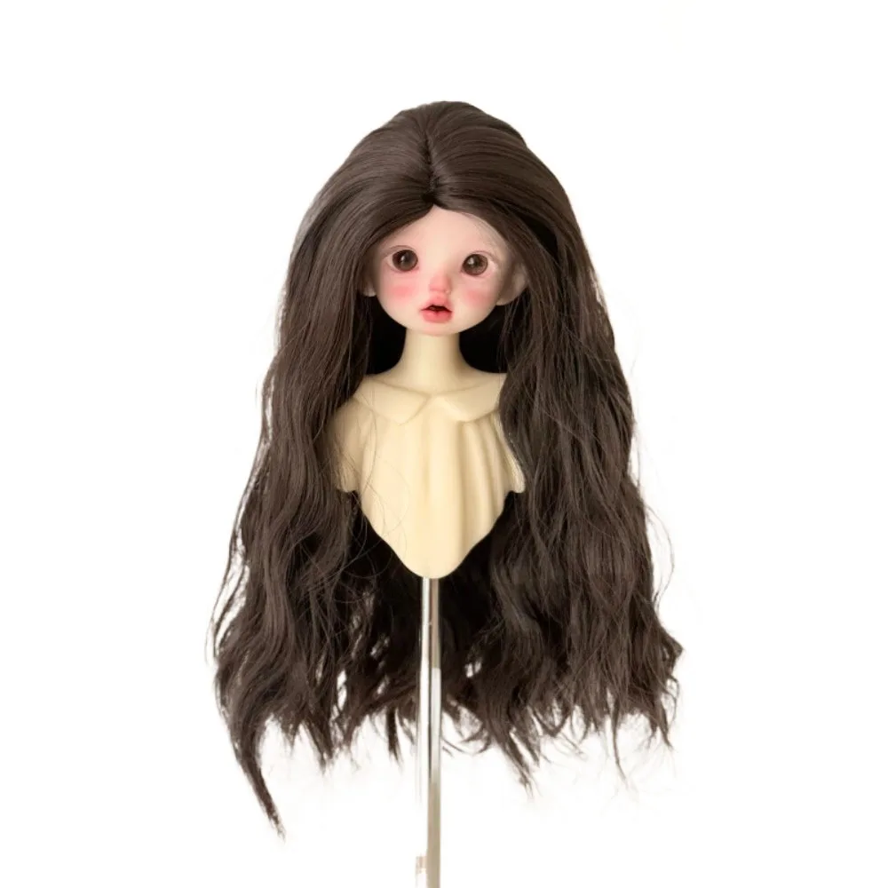 Middle Part Long Wool Curly Doll Wig Soft Milk Silk Hair for 1/3 1/4 1/6 BJD Dolls Multi-Color Cosplay Replacement Hair
Middle Part Long Wool Curly Doll Wig Soft Milk Silk Hair for 1/3 1/4 1/6 BJD Dolls Multi-Color Cosplay Replacement Hair