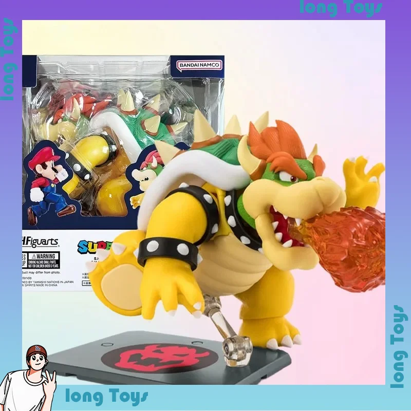In Stock Bandai S.H.Figuarts Bowser Genuine Super Mario Bros Anime Action Figure High Poseability Collection Finished Model Gift
In Stock Bandai S.H.Figuarts Bowser Genuine Super Mario Bros Anime Action Figure High Poseability Collection Finished Model Gift