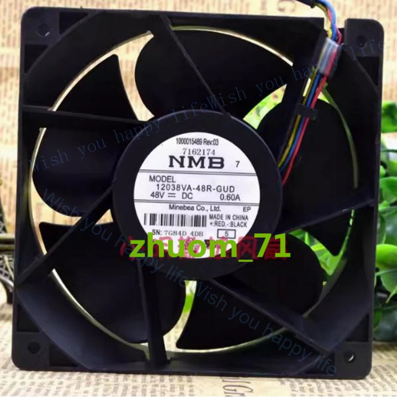V+ FOR NMB 12038VA-48R-GUD 48V 0.60A 12038 12CM inverter cooling fan
V+ FOR NMB 12038VA-48R-GUD 48V 0.60A 12038 12CM inverter cooling fan