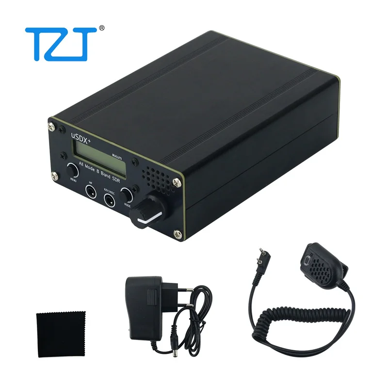 TZT HamGeek USDX+ 3W-5W QRP SSB/CW ВЧ-трансивер 8-диапазонный трансивер SDR Обновленная версия USDX + адаптер питания
TZT HamGeek USDX+ 3W-5W QRP SSB/CW ВЧ-трансивер 8-диапазонный трансивер SDR Обновленная версия USDX + адаптер питания