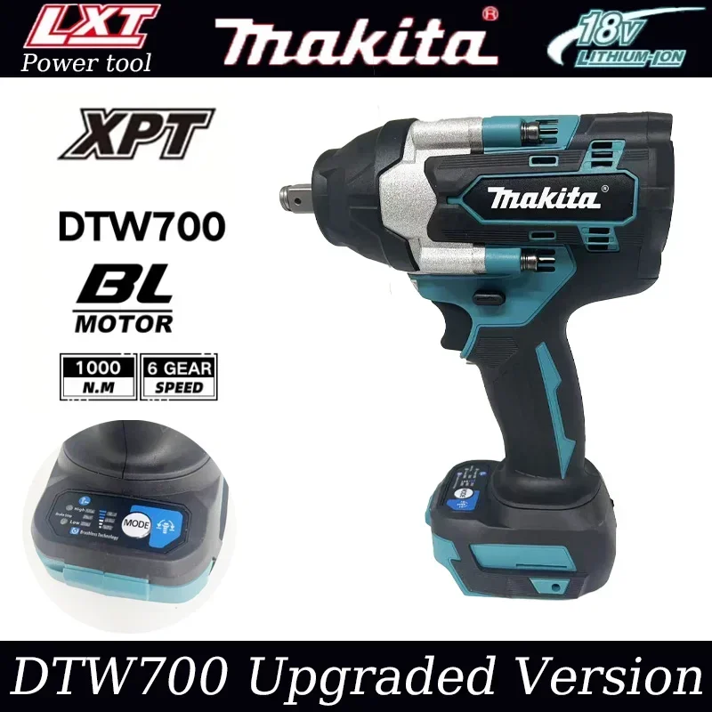 Makita New electric wrench DTW700 brushless multifunctional rechargeable high torque cordless impact wrench Makita18V battery
Makita New electric wrench DTW700 brushless multifunctional rechargeable high torque cordless impact wrench Makita18V battery