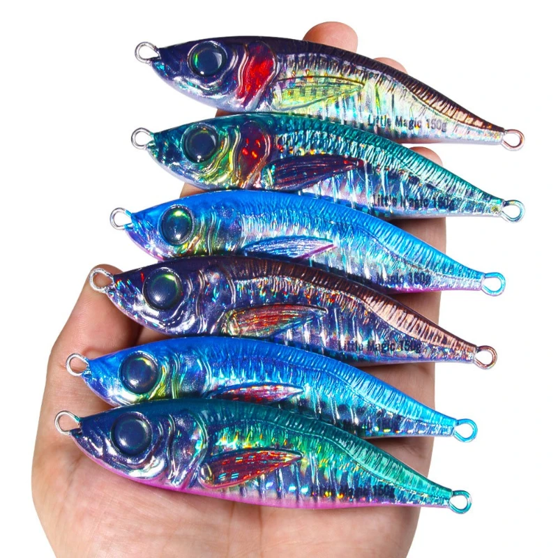 1pcs 40g-80g Metal Slow Fishing Jigs Luminous Slow Jigging Lure Casting Saltwater Grouper Tuna Trolling Fishing Spoon Bait
1pcs 40g-80g Metal Slow Fishing Jigs Luminous Slow Jigging Lure Casting Saltwater Grouper Tuna Trolling Fishing Spoon Bait