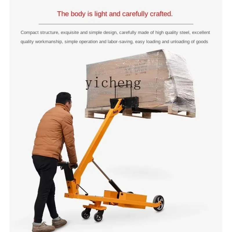b8 Hand Push Foldable Crane Loading and Unloading Truck Electric Hydraulic Stacking Truck Single Arm Crane Battery Forklift
b8 Hand Push Foldable Crane Loading and Unloading Truck Electric Hydraulic Stacking Truck Single Arm Crane Battery Forklift