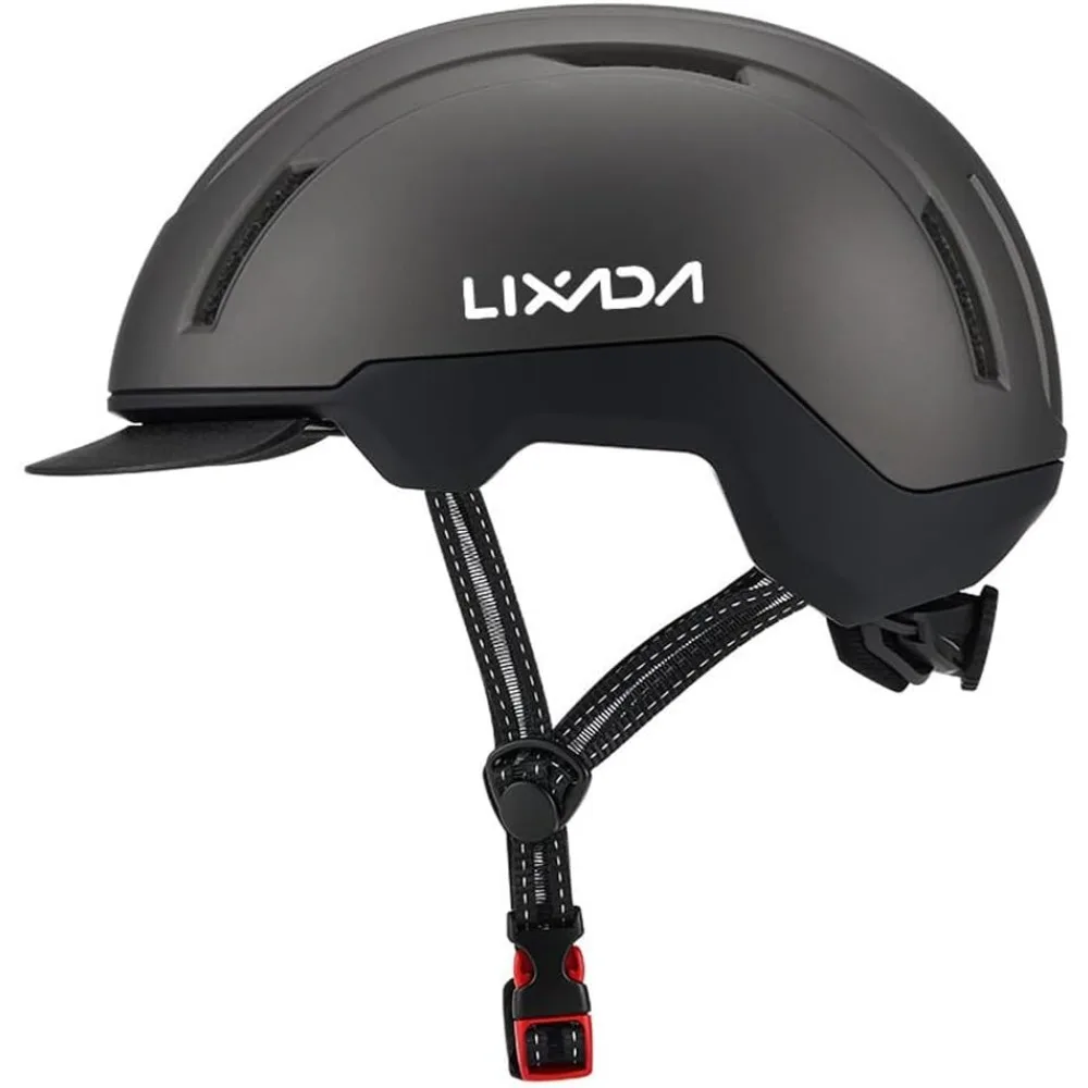 Lixada Adult Bike Helmet, Lightweight Mountain Bike Helmet Comfort Bicycle Helmet with Pads & Visor, Impact Protection Adjustabl
Lixada Adult Bike Helmet, Lightweight Mountain Bike Helmet Comfort Bicycle Helmet with Pads & Visor, Impact Protection Adjustabl