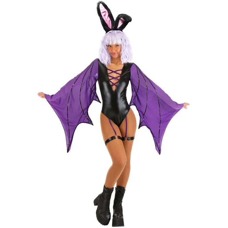 Halloween Bat Rabbit Girl Costume Easter Stage Performance Outfit Fairy Night Walking Rabbit Design Traditional Chinese Women...
Halloween Bat Rabbit Girl Costume Easter Stage Performance Outfit Fairy Night Walking Rabbit Design Traditional Chinese Women...