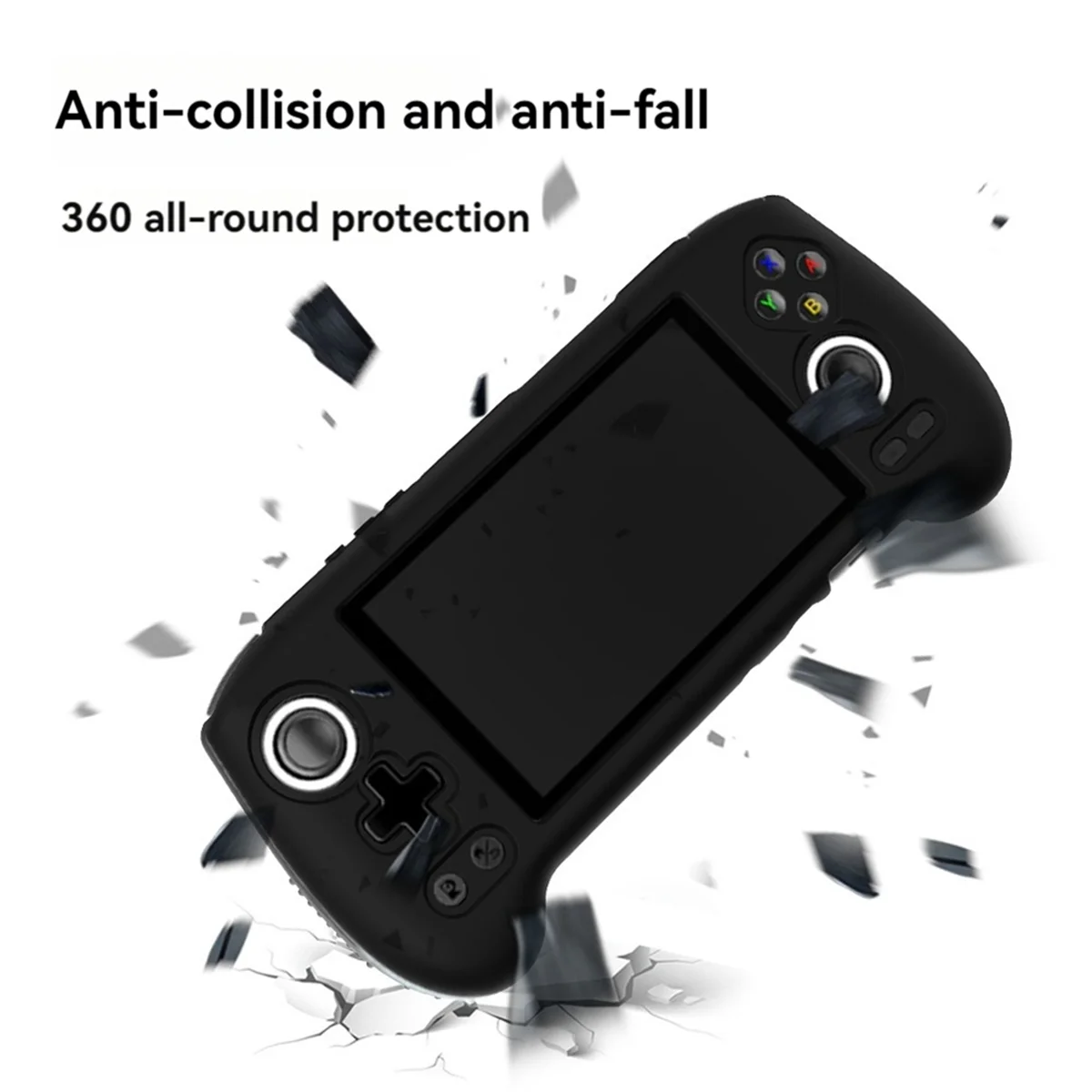 Y23A Silicone Protective Case Shockproof Gaming Box Silicone Protective for ANBERNIC RG556 Game Console Black
Y23A Silicone Protective Case Shockproof Gaming Box Silicone Protective for ANBERNIC RG556 Game Console Black