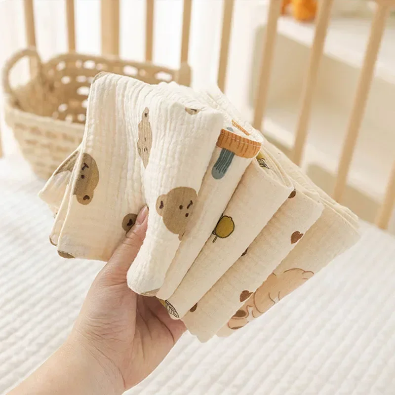 Bear Cotton Muslin Baby Items Baby Face Towel Long Burp Cloth for Newborn Kindergarten Hand Towels Infant Drooling Bib Washcloth
Bear Cotton Muslin Baby Items Baby Face Towel Long Burp Cloth for Newborn Kindergarten Hand Towels Infant Drooling Bib Washcloth