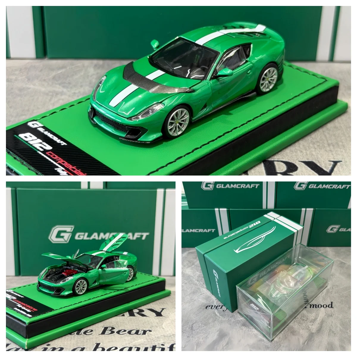 GLAMCRAFT 1·64 812C Diecast Model Car
GLAMCRAFT 1·64 812C Diecast Model Car