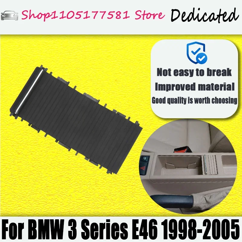 For BMW 3 Series E46 Cup Holder Sliding Cover, Center Console Cup Holder Roller Blind, Drink Holder Retractable Lid, Replaceme
For BMW 3 Series E46 Cup Holder Sliding Cover, Center Console Cup Holder Roller Blind, Drink Holder Retractable Lid, Replaceme