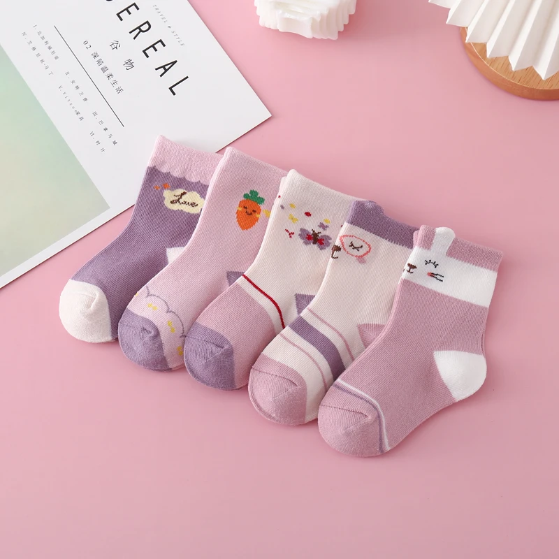 Girl's Mid Tube Socks Spring and Autumn Cartoon Cute Children's Baby Cotton Four Seasons Socks 3-11 Years Old
Girl's Mid Tube Socks Spring and Autumn Cartoon Cute Children's Baby Cotton Four Seasons Socks 3-11 Years Old
