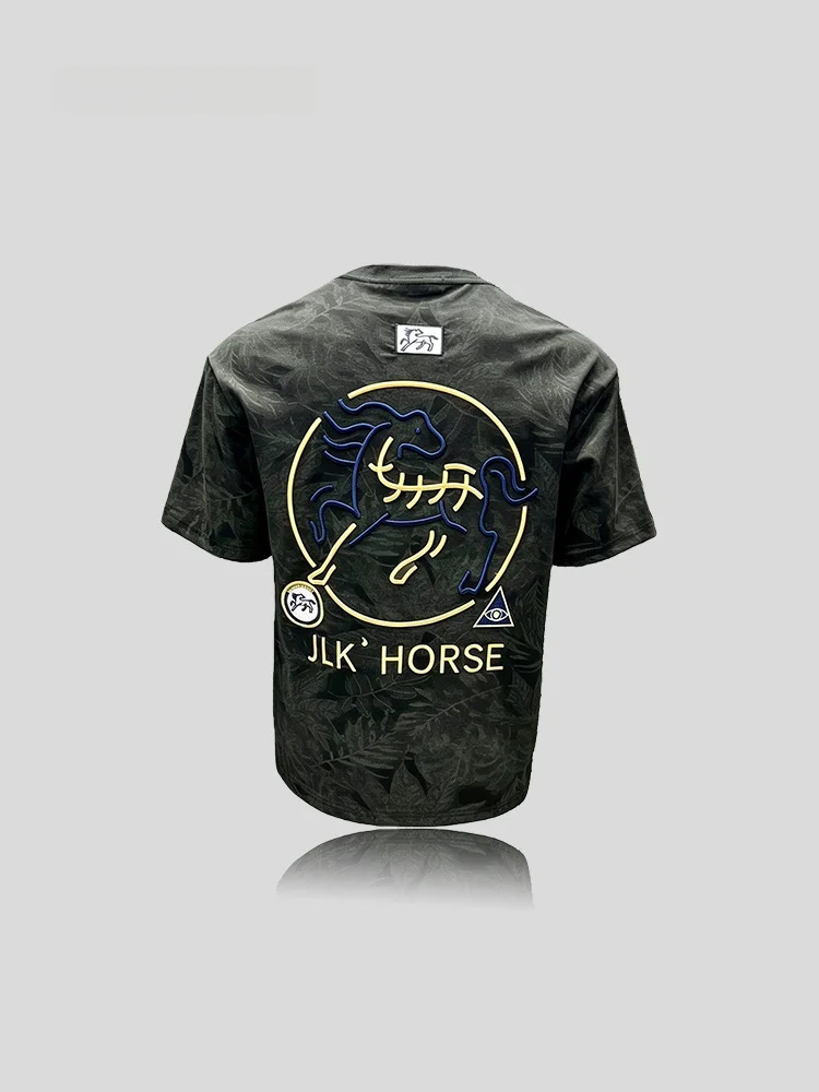 IT Summer 2026 New Style Half Sleeve Embroidered Pattern Dyed T-Shirt Men's Fashion Sun Protection Breathable Cott...
IT Summer 2026 New Style Half Sleeve Embroidered Pattern Dyed T-Shirt Men's Fashion Sun Protection Breathable Cott...