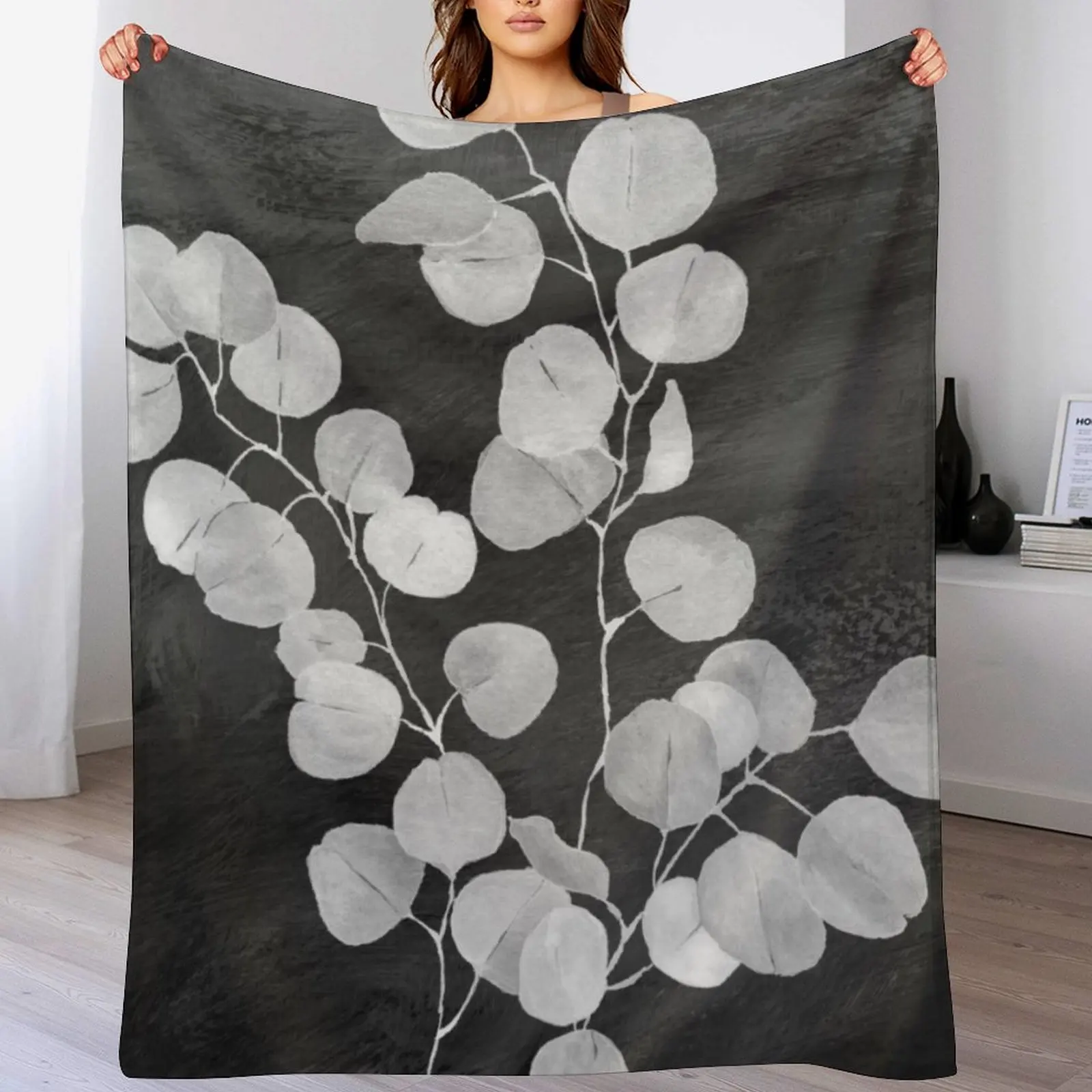 Eucalyptus leaves Throw Blanket Soft Breathable Blanket for Night Sleeping
Eucalyptus leaves Throw Blanket Soft Breathable Blanket for Night Sleeping