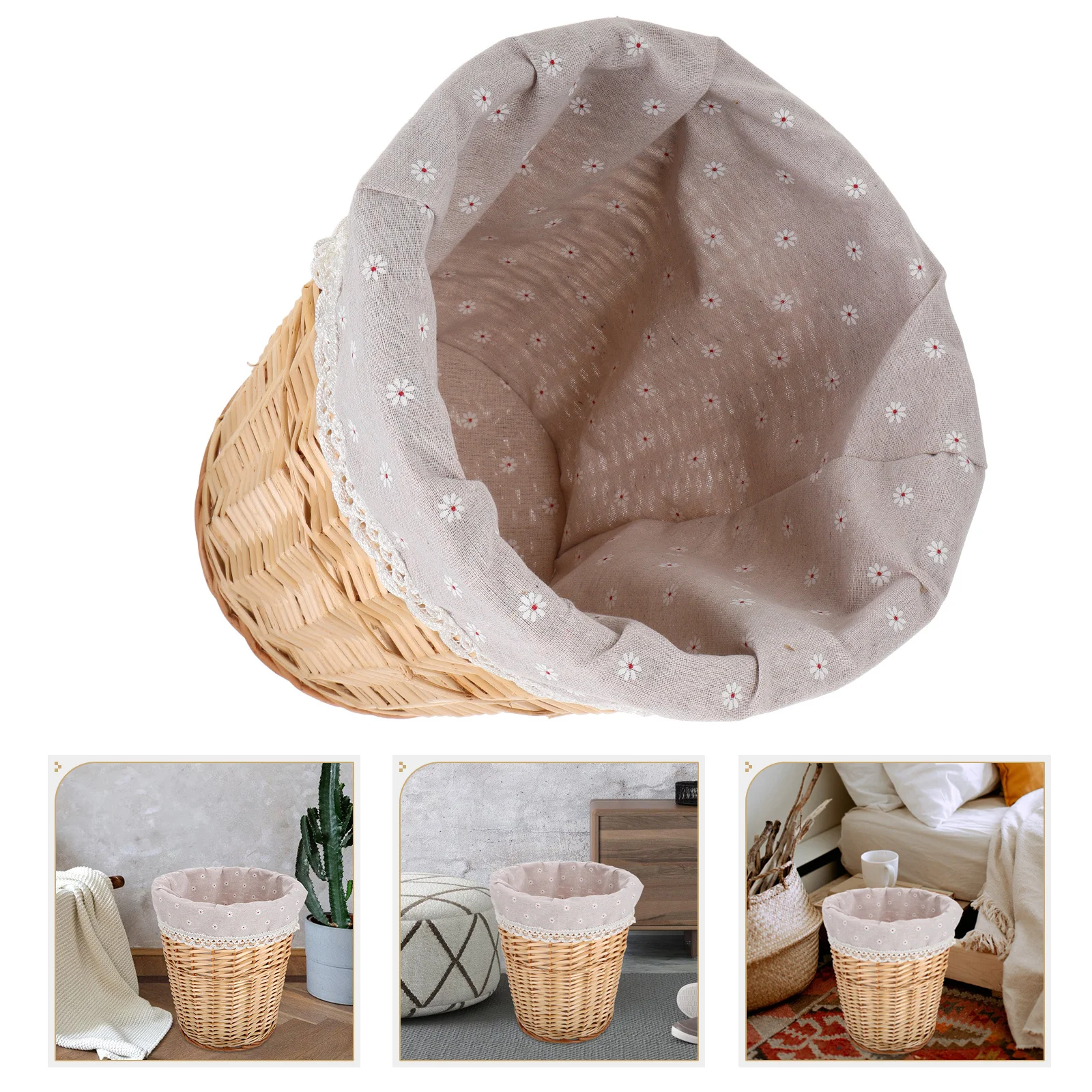 Rattan Laundry Basket Handwoven Woven Storage Basket for Clothes Towels Home Hotel Hot Pot Restaurant Use Beige Lightweight
Rattan Laundry Basket Handwoven Woven Storage Basket for Clothes Towels Home Hotel Hot Pot Restaurant Use Beige Lightweight