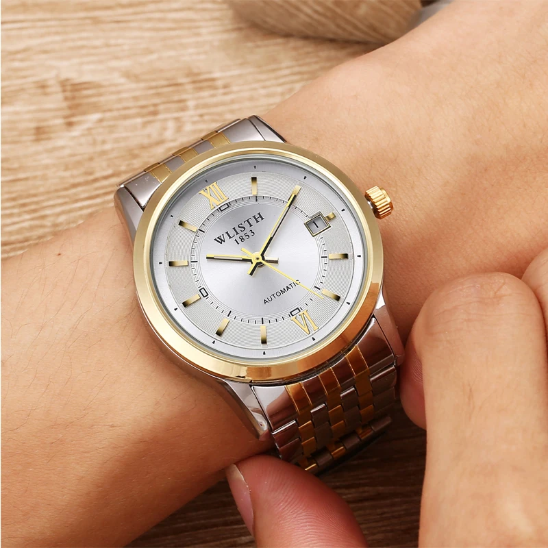 Automatic Watches for Men Luxury Mechanical Watch Stainless Steel Waterproof Luminous Casual Mechanical Wristwatch Reloj
Automatic Watches for Men Luxury Mechanical Watch Stainless Steel Waterproof Luminous Casual Mechanical Wristwatch Reloj