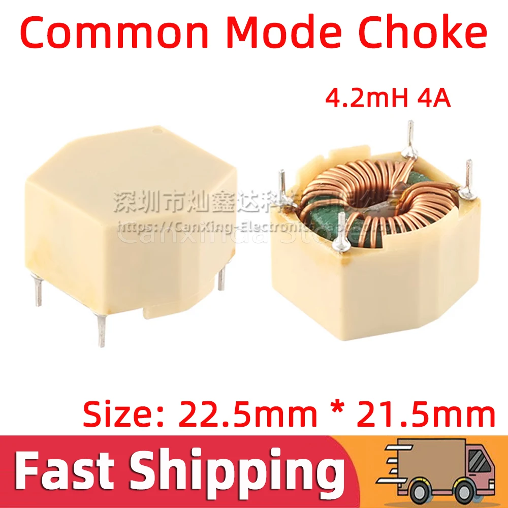 2pcs RN114-2-02 Common Mode Choke Coil Magnetic Ring Inductor 4.2mH 4A Switching Power Supply Filter Current Compensated Coil
2pcs RN114-2-02 Common Mode Choke Coil Magnetic Ring Inductor 4.2mH 4A Switching Power Supply Filter Current Compensated Coil